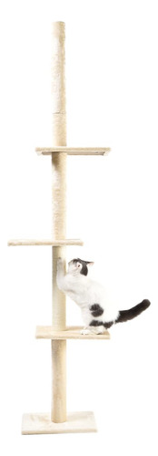 Cat Craft Torre De Arbol Para Gatos De Piso A Techo Con 4 Ni