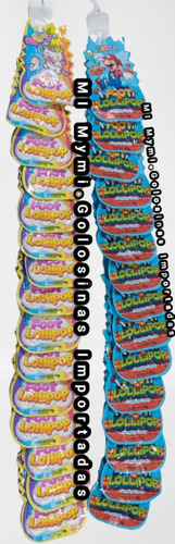 Chupetín Reventón Unicornio Y Mario Bros X 30u Golosinas