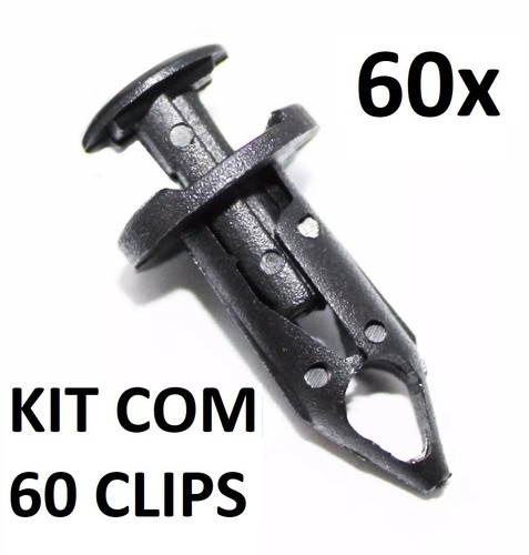 60 Presilhas Clip Carenagem Quadriciclo Honda Polaris Can Am