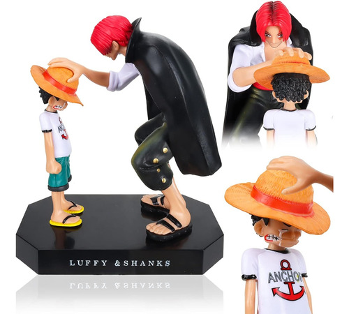 Figura Anime One Piece Monkey D. Luffy Y Shanks Zoro Bandai 