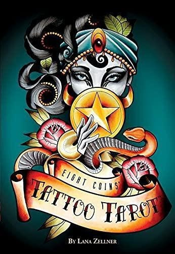 Eight Coins' Tattoo Tarot - (libro En Inglés)