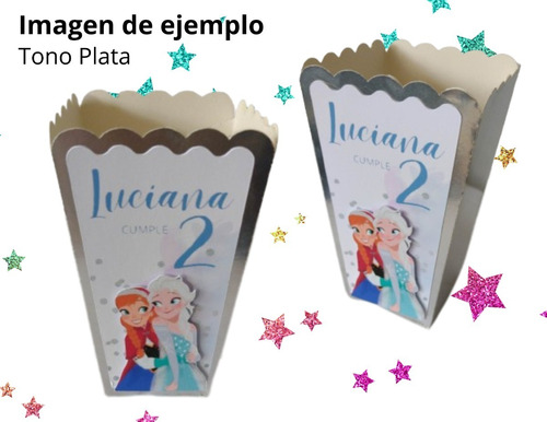 Cajas Para Palomitas Personalizadas- Moana  10pz