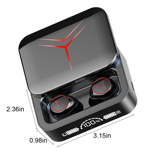 Auriculares Bluetooth V5.2 Auriculares Inalámbricos 60 Horas