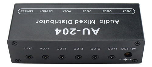 Mixer Estéreo De Áudio (2 Entradas E 4 Saídas) Push Four Hea