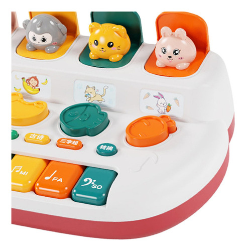 Aplicável A Brinquedo Interativo Do Bebê Crianças Vermelho