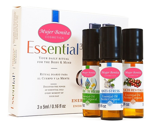 Imagen 2 de 2 de Kit Essential 3 Just Oleo 31 Guduchi Antiestres