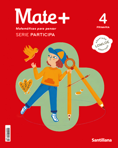 Mate 4 Primaria Serie Participa 2023 - 