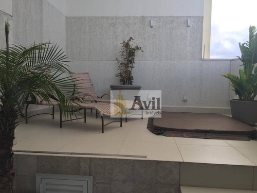 Magnifica Cobertura Residencial À Venda, Tatuapé, São Paulo. R$ 1.500.000,00 - Co0010