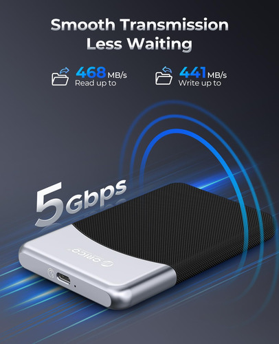 Ssd Externo 1 Tb Usb C 3.2 Rápido Y Resistente Al Polvo
