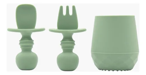 Tooshka Utensilios De Silicona Para Bebs Y Tazas Pequeas, Si