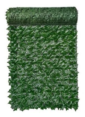 Imagen 2 de 3 de Malla Hojas Tupida Artificial Decoración Enredadera 1x3