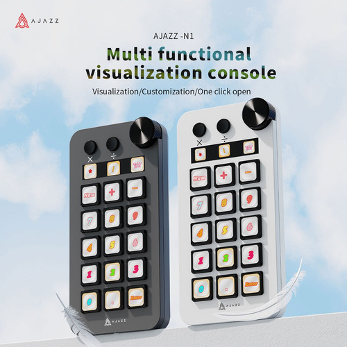 Teclas De Acceso Directo Programables Ajazz N1 Streamdeck Li
