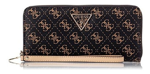 Guess Laurel Gran Cremallera Alrededor De La Cartera, 4fmcu