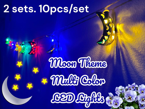 Luces De Cuerda Bundle 2 Sets Decoración Navideña Perfecta,