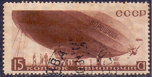 6680     Rússia  -  Zeppelin  Vorochilov  -  15 Kon -  1931