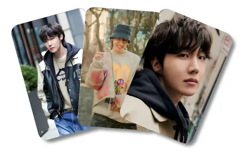 BTS公式 J−hope PREMIUM PhotoCard set Photocard J-hope Set 10 Un Fotocard Bts | MercadoLivre
