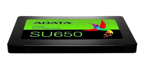 Imagen 3 de 5 de Disco sólido SSD interno Adata Ultimate SU650 ASU650SS-480GT-R 480GB negro