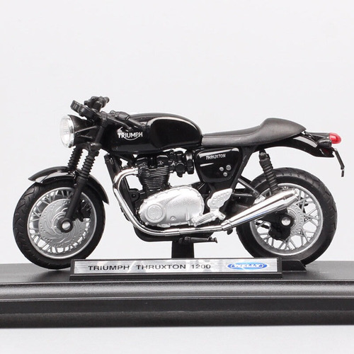 Motocicleta Colección 1:18 Triumph Thruxton 1200