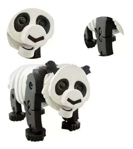 Panda bonito quebra-cabeça - Jogo Aprendizagem 3D - Jogos quebra-cabeças  para design molduras para crianças Jogos panda Tayste