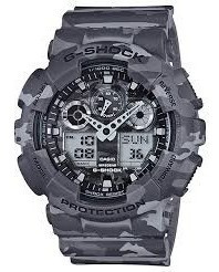 Reloj Casio G Shock Ga-100cm-8a Camuflado Barrio Belgrano