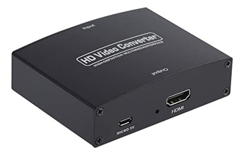Convertidor De Componentes A Hdmi, Adaptador Portta Ypbpr A
