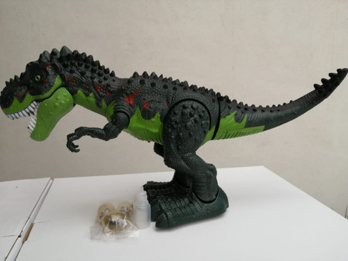 Imagen 3 de 10 de Juguete Dinosaurio T-rex Con Luces,sonido Pone Huevos Contro