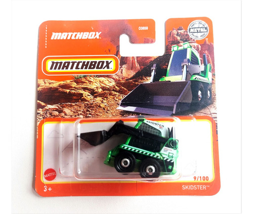 Auto Colección Matchbox Diecast  Maquinaria Skidster Bobcat