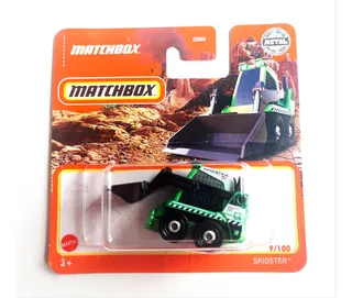 Auto Colección Matchbox Diecast Maquinaria Skidster Bobcat