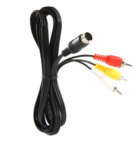 Salm 9 Pines Av Cable Compuesto Para Sega Genesis/md 2 3