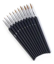Comprar Kit X11 Pinceles Pintura Artistas Pintura Acuarela Dibujo