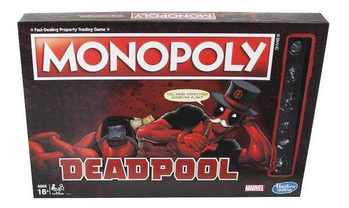 Hasbro Marvel Monopoly Deadpool Edition Game