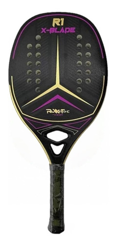 Raquete De Beach Tennis Rakkettone R1 X-blade Cor Preto