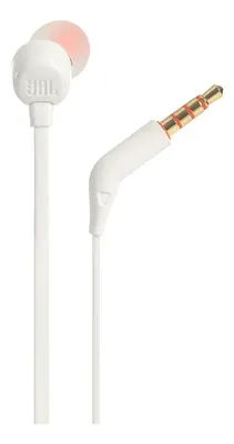 Fone De Ouvido Intra-auricular Com Fio Tune 110 Branco JBL