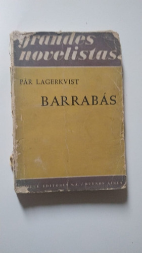 Barrabás - Pär Lagerkvist - Ed 1952