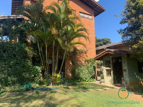 Imagem 14 de 15 de Ótima Casa De 4 Dormts. Confortável, Terreno Grande Condomínio Palos Verdes - W1543