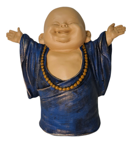 Buda Da Felicidade Monge Sorridente Estatua Buda Chines Resina