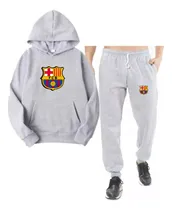 Comprar Conjunto Jogging Gris Algodón Barcelona Todos Los Equipos