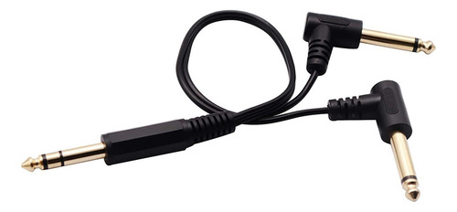 Cable Zdycgtime 6.35 Mm Macho Doble Trs, 30 Cm