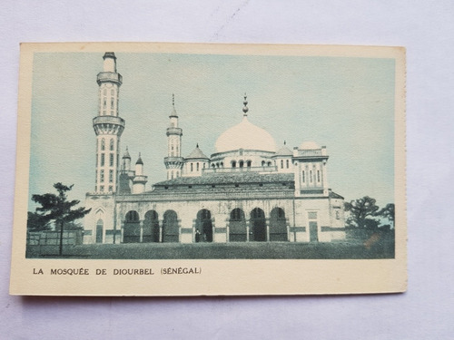 Africa Senegal Postal La Mosquee De Diourbel 1931