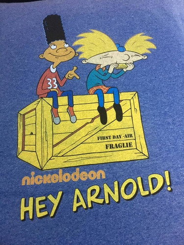 Hey Arnold! - Animacion - Polera- Cyco Records