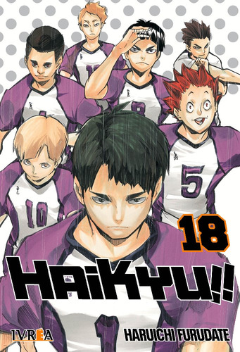 HAIKYU 18, de Haruichi Furudate. Serie Haikyu!!, vol. Título del libro. Editorial Ivrea, tapa blanda en español, 0