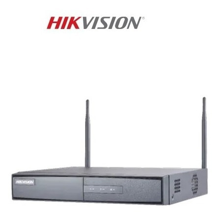 Nvr 4 Canales Hasta 8mp 4k 1080pvga Hikvision Ds-7604ni-k1/w
