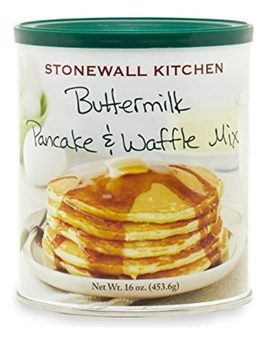 Stonewall Kitchen Mantequilla Pancake Y Waffle Mix, 16 Onza