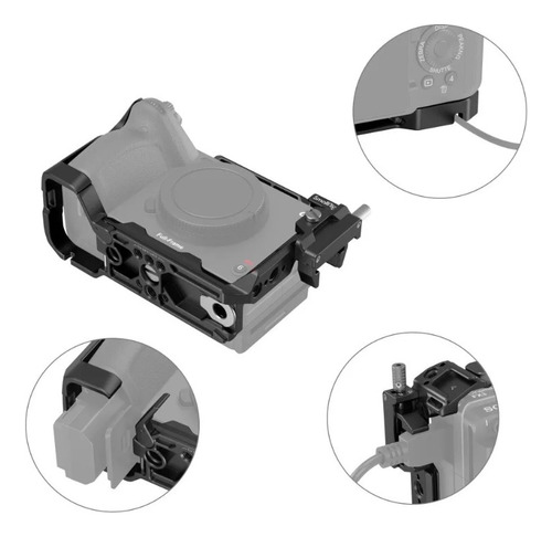 Cage Smallrig Em Aluminio Para Sony Fx30 E Fx3 Nato Rail