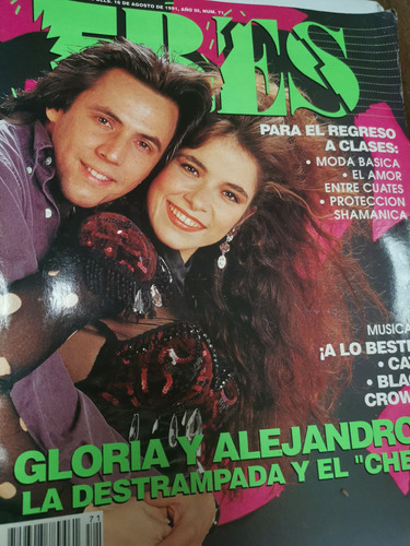 Revista Eres Gloria Trevi 1991