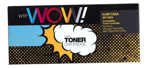 Toner Alternativo Para 105a 107w 135w 1105a 107a 135a C/chip Tinta Negro