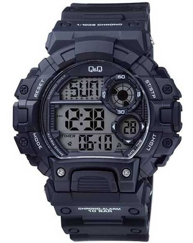 Reloj Q&q Hombre Deportivo Digital Azul Militar Acuatico Q Q