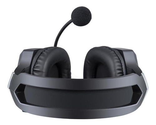 Audífonos gamer Onikuma K8 negro con luz rgb LED