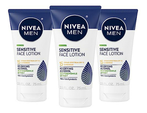 Nivea Men Sensitive Protective Lotion 2.5 Onza Líquida (paqu