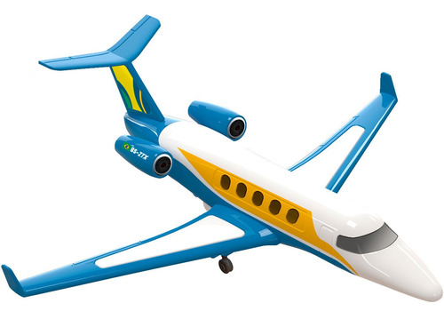 Mini Avião Jatinho Executivo Aeroporto Miniatura Brinquedo Personagem N/A